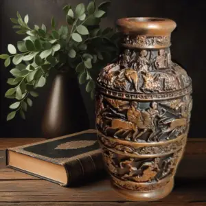 Ancient Battle– Metallic Bronze & Black Finish
