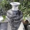 Vase "Dynastie Argentée" - Élégance Contemporaine et Légendes Chinoises