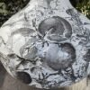Vase "Pêches d'Hiver" - Hommage Artistique à l'Histoire et à la Modernité