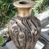 Vase Hiéroglyphique "Anubis Éternel" - Un Voyage dans l'Égypte Pharaonique