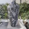 Vase Imposant "Émergence Métallique" - Un Chef-d'œuvre Contemporain de 80 cm
