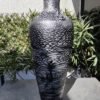 Vase Contemporain "Paysage Rocailleux" - Une Touche de Nature Minérale (80 cm)
