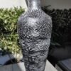 Vase Contemporain "Paysage Rocailleux" - Une Touche de Nature Minérale (80 cm)